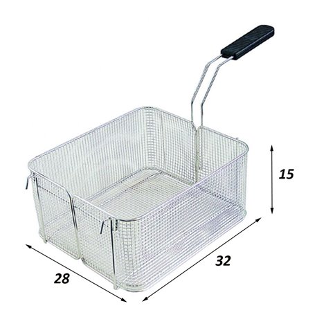 Cesta freidora Roller Grill 320 x 280 x 150 mm