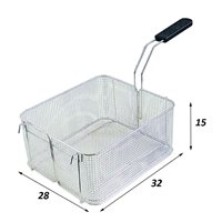 Cesta freidora Roller Grill 320 x 280 x 150 mm