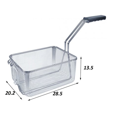 Cesta freidora Valentine 285 x 202 x 135 mm