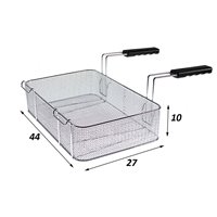 Cesta freidora Valentine 270 x 440 x 100 mm