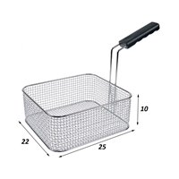 Cesta freidora Valentine 250 x 220 x 100 mm