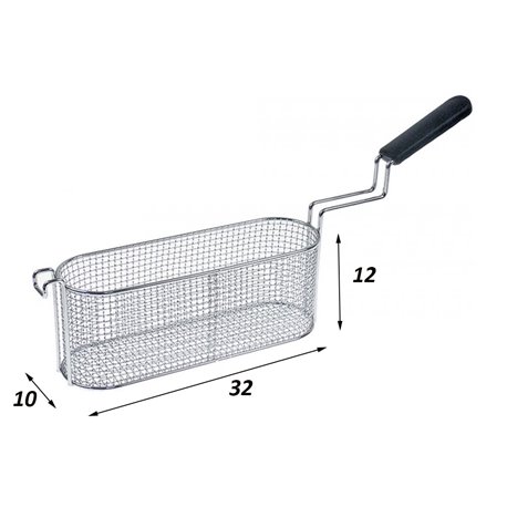 Cesta freidora Zanussi 320 x 100 x 120 mm