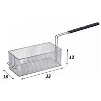 Cesta freidora Zanussi 330 x 160 x 120 mm