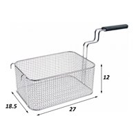 Cesta freidora Zanussi 270 x 185 x 120 mm