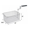 Cesta freidora Zanussi 270 x 185 x 120 mm
