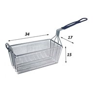 Cesta freidora Imperial USA 340 x 170 x 150 mm