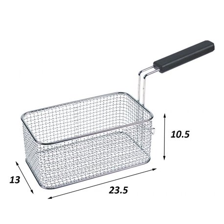 Cesta freidora RM-Gastro 235 x 130 x 105 mm
