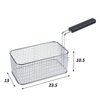Cesta freidora RM-Gastro 235 x 130 x 105 mm