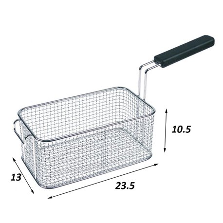 Cesta freidora RM-Gastro 335 x 130 x 105 mm