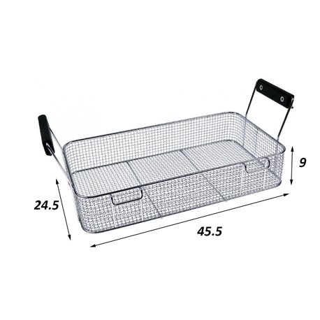 Cesta freidora RM-Gastro 445 x 245 x 90 mm