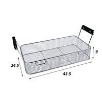 Cesta freidora RM-Gastro 445 x 245 x 90 mm