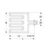 Resistencia horno Ego 3000W/1