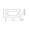 Resistencia horno electrolux 1250W