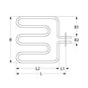 Resistencia horno Bertos 1500W