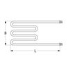 Resistencia horno Tecnoeka 2000W