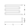 Resistencia horno Ambassade 1000W