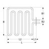 Resistencia horno Angelo Po 2700W/1