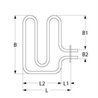 Resistencia horno Angelo Po 2940W