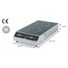 Placa de inducción mirage doble 3800W