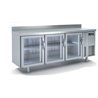 Mesa refrigerada o congelación Snack cristal