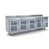 Mesa refrigerada o congelación Snack cristal