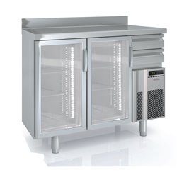 Frente mostrador refrigerado Snack Cristal