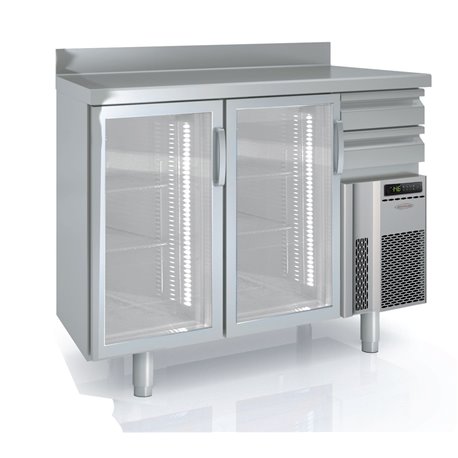 Frente mostrador refrigerado Snack Cristal