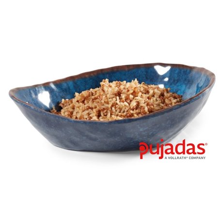 Plato hondo melamina water