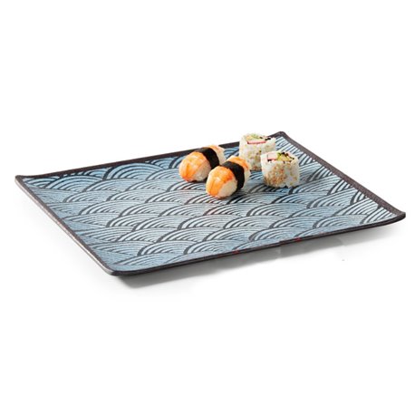 Bandeja rectangular melamina ocean