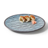 Plato plano melamina ocean