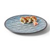 Plato plano melamina ocean