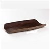 Bandeja rectangular natural