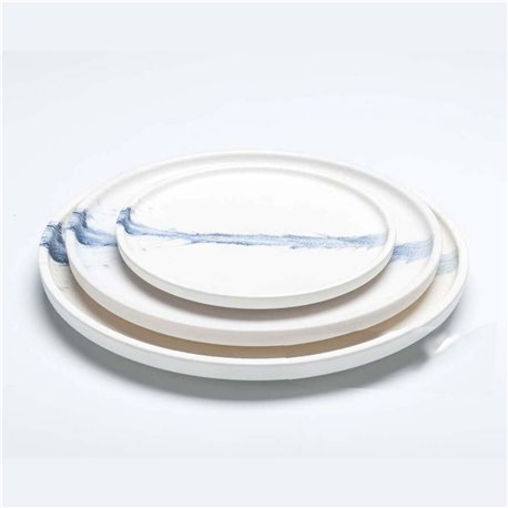 Plato plano melamina stylish
