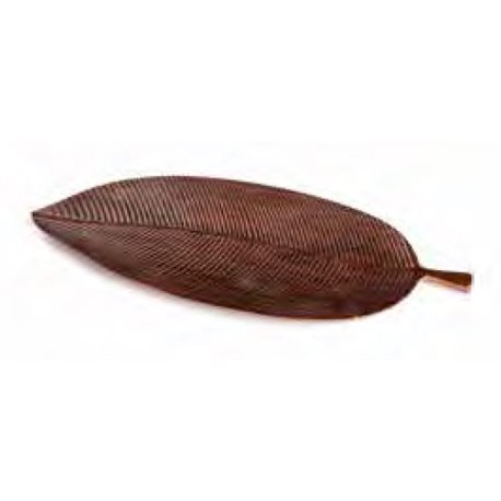 Bandeja forma hoja natural