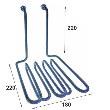 Resistencia freidora Elettrobar/ Dexion 3000W