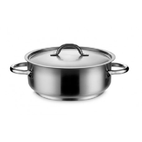 Cacerola baja con tapa