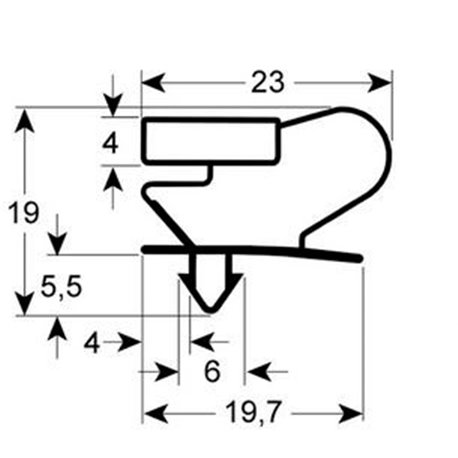 Burlete para cámara GE-9046 (2,5 mts)
