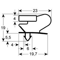 Burlete para cámara GE-9046 (2,5 mts)