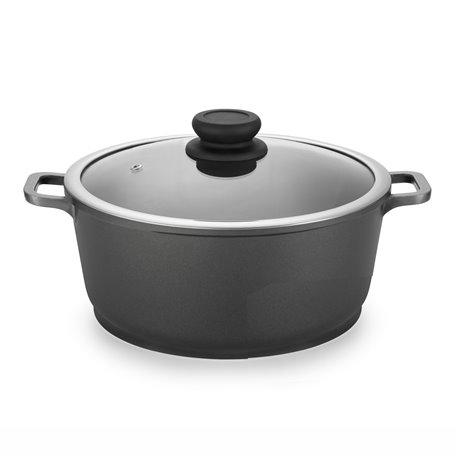 Cazuela alta con tapa Black Forged