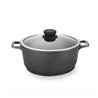 Cacerola baja con tapa Black Forged