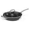 Wok con tapa de cristal acero Steel-Pro