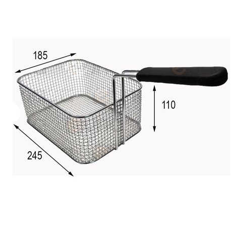 Cesta freidora Movilfrit 250 x 185 x 110 mm