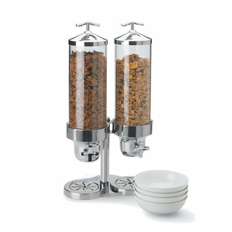 Dispensador de cereales doble