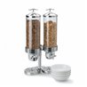Dispensador de cereales doble