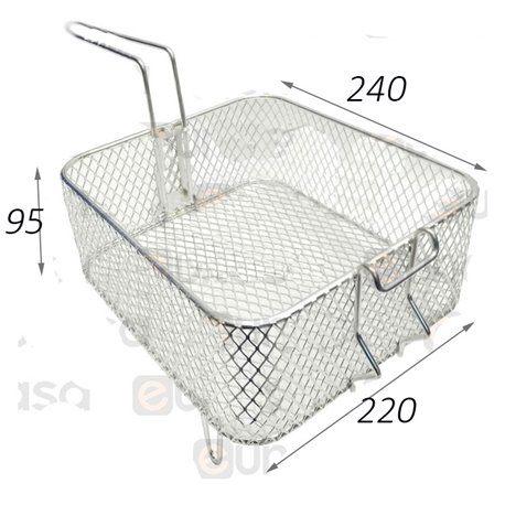 Cesta freidora Dosilet 245 x 220 x 95 mm