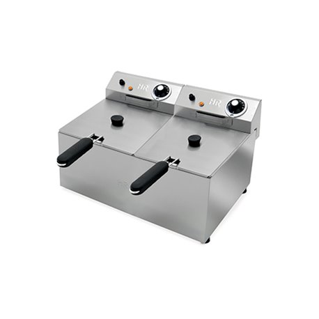 Freidora de 6+6 litros HR Contactor