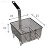 Cesta freidora HR 6 litros 210 x 210 x 100 mm
