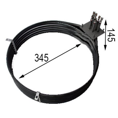 Resistencia horno Distform 17000 W