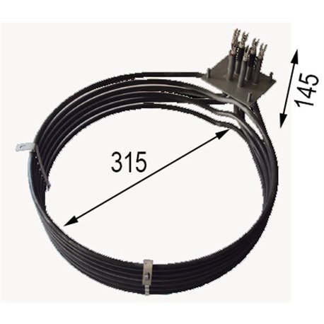 Resistencia horno Distform 5000 W
