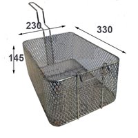 Cesta freidora Macfrin 330 x 230 x 145 mm